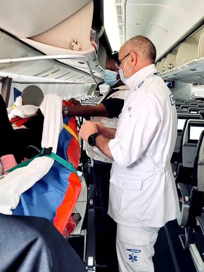 Rapatriement sanitaire en ambulance